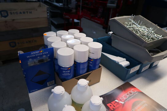 Div. Håndsprit, De-Icer MOTIP m.fl.