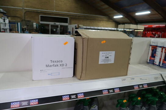 Div. Fedtpatroner TEXACO Marfak XD 2, WOLF Multi Moly