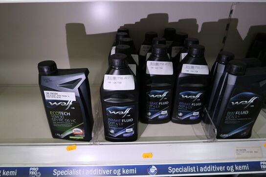 15 dunke olie WOLF DOT 4 LV, 10W30 SP/RC G6 HC 1L