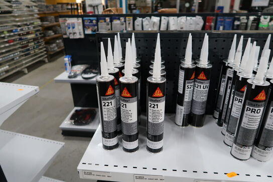 Hylde med div. Fugemasse SIKA