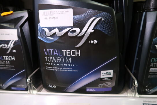 3 dunke olie WOLF 10W60 M 5L