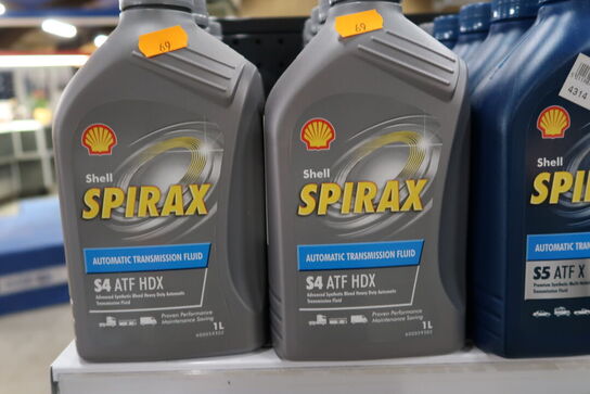 10 dunke olie SHELL SPIRAX S4 ATF HDX 1L