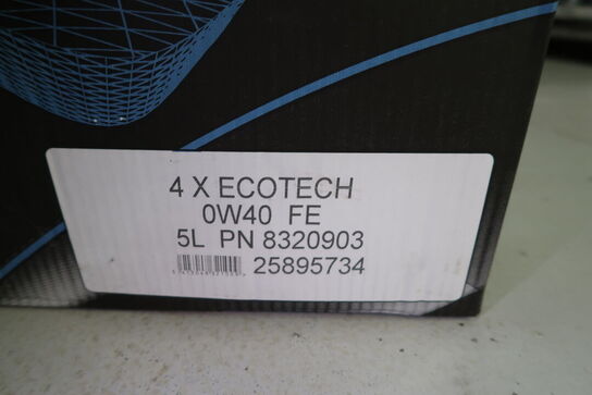 3 dunke olie WOLF 0W40 5L