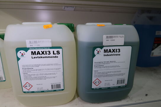 4 dunke rensevæske MAXI3