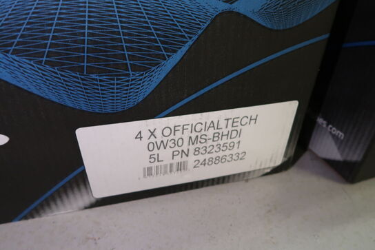 4 dunke olie WOLF 0W30 5L