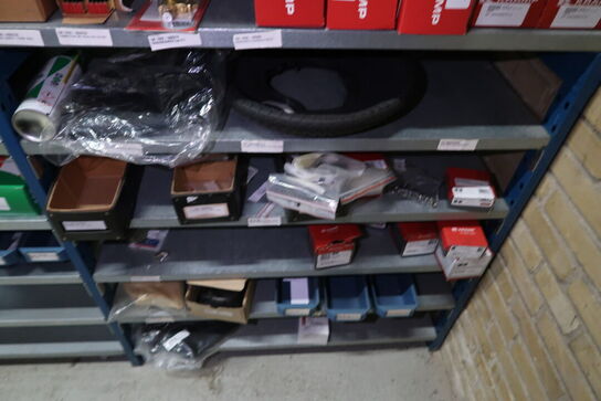 Div. Varelager, bolte, skæreskiver m.m.