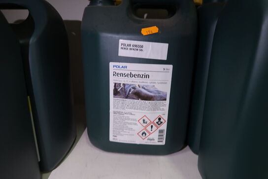 7 dunke RENSEBENZIN Polar 5L