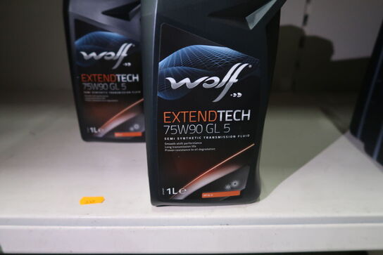 6 dunke olie WOLF 75W90 GL 5 1L