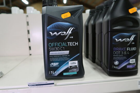 9 dunke olie WOLF 5W30 C1, Dot 3&4