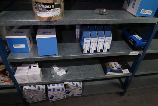 Div. Varelager, bolte, skæreskiver m.m.