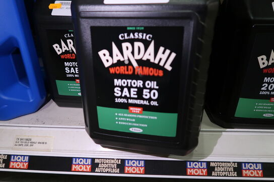 4 dunke olie BARDAHL Sae 50 5L