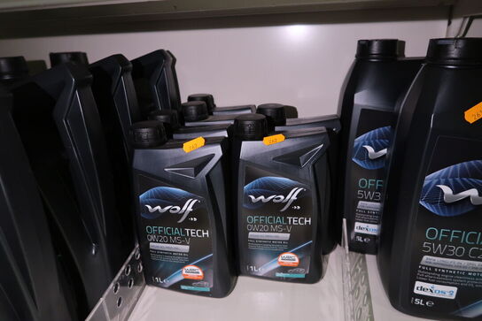 6 dunke olie WOLF 0W20 MS-V 1L