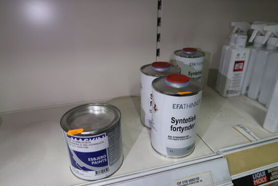 Div. Maling EFAMETAL, HAMMERITE m.m.