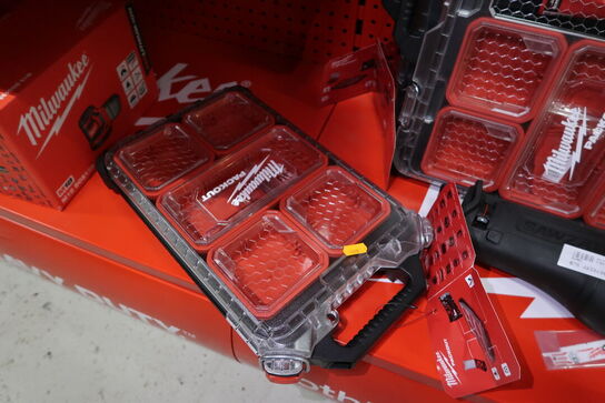 3 stk. sortimentskasser MILWAUKEE