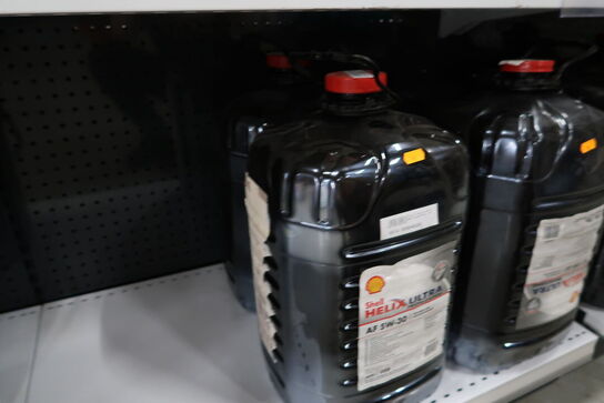 2 dunke olie SHELL HELIX ULTRA AF 5W-30 20L