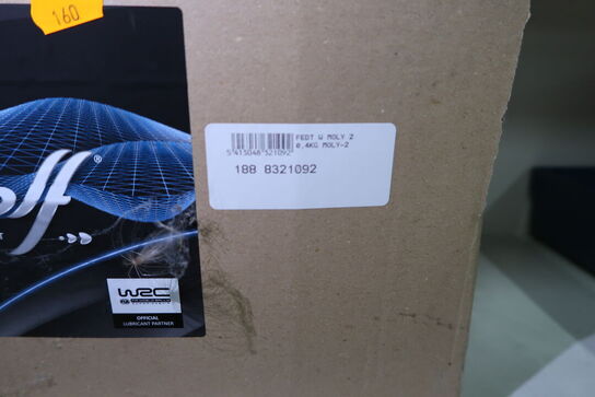 Kasse med div. Fedtdåser WOLF