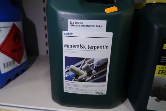 5 dunke fortynder, terpentin BORUP, POLAR 5L
