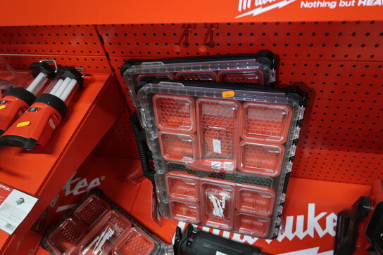 3 stk. sortimentskasser MILWAUKEE