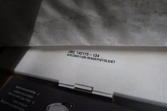 3 stk. rensepistoler til aircondition