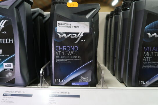 3 dunke olie WOLF Chrono 4T 10W50 1L