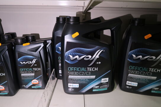 2 dunke olie WOLF 5W30 C2/C3 5L