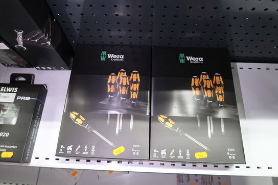 2 stk. skruetrækkersæt WERA