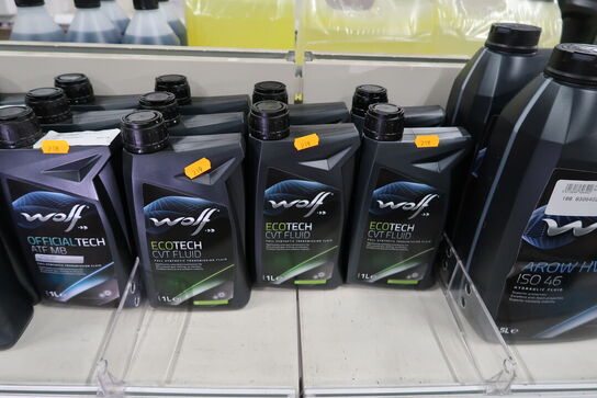 7 dunke olie WOLF CVT Fluid 1L
