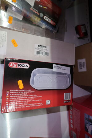 Plastsvejsekolbe, magnetisk bakke m.m.