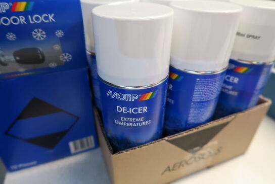 Div. Håndsprit, De-Icer MOTIP m.fl.