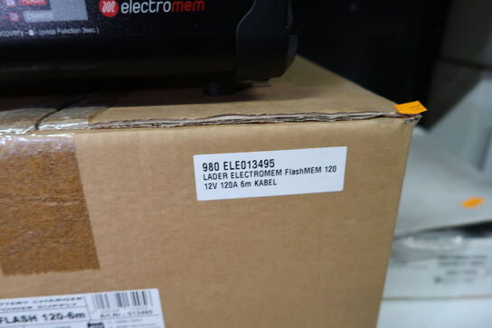 Batterilader ELECTROMEM Flashmem 120
