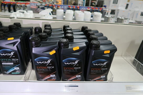 16 dunke olie WOLF 80W90 GL 5 1L