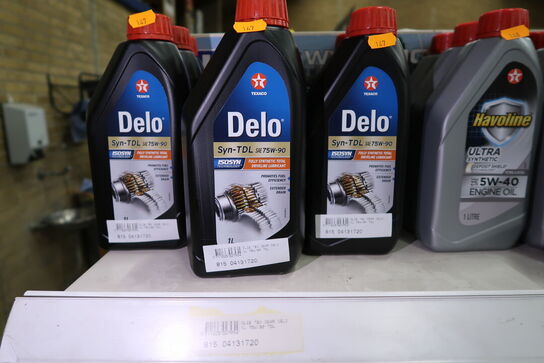 10 dunke olie DELO Syn-TDL 75W-90 1L