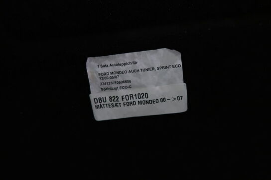 Måttesæt FORD MONDEO