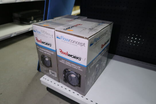 2 stk. kabelopruller automatiske FLOWCONCEPT