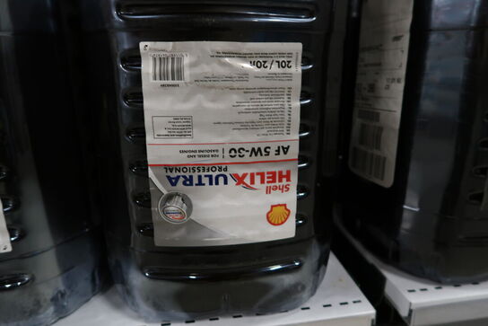 2 dunke olie SHELL HELIX ULTRA AF 5W-30 20L