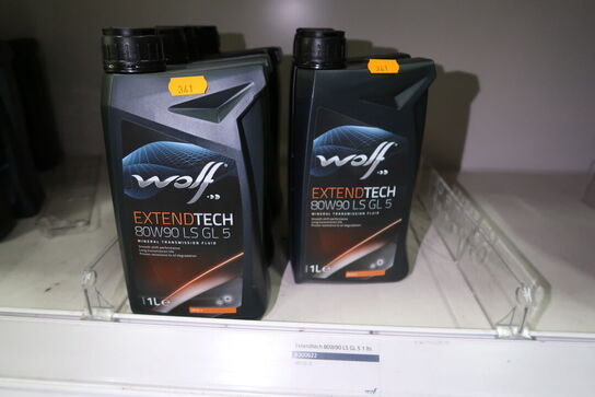 6 dunke olie WOLF 80W90 LS GL 5 1L