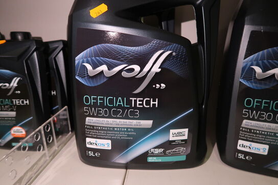 2 dunke olie WOLF 5W30 C2/C3 5L
