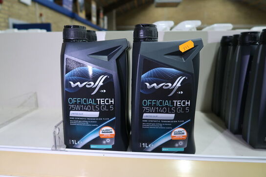 16 dunke olie WOLF 75W140 LS GL 5 1L