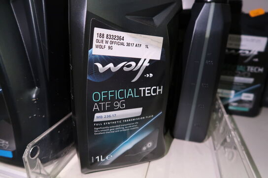 4 dunke olie WOLF ATF 9G 1L