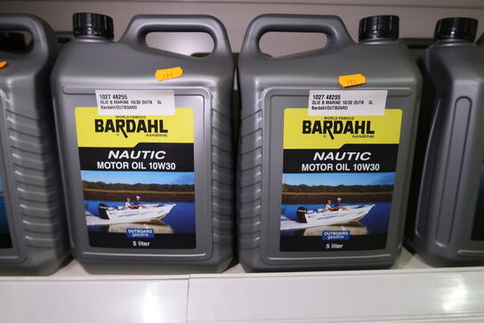 2 dunke olie BARDAHL 10W30 5L