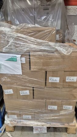 17 paller med diverse overskud fra Jysk Kemi Service