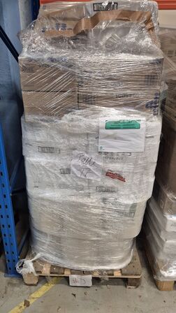 17 paller med diverse overskud fra Jysk Kemi Service