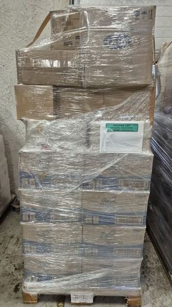 17 paller med diverse overskud fra Jysk Kemi Service