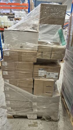 17 paller med diverse overskud fra Jysk Kemi Service