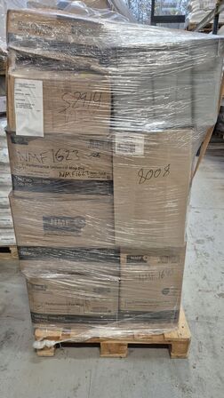 17 paller med diverse overskud fra Jysk Kemi Service