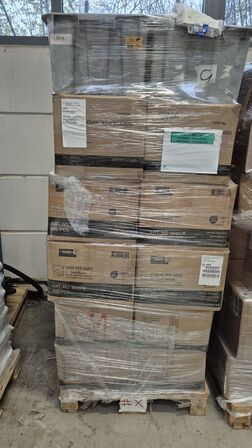 17 paller med diverse overskud fra Jysk Kemi Service