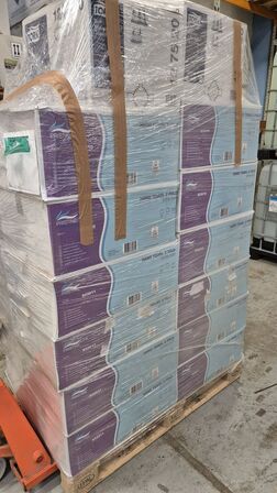 17 paller med diverse overskud fra Jysk Kemi Service