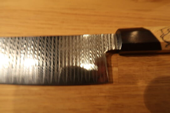 Riceknife YOLO II-Limited Edition Taktilt Damaskus Stål Grøntsagskniv