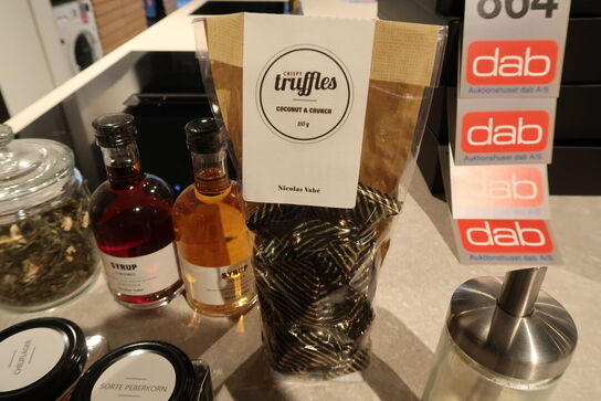 Stort parti krydderier