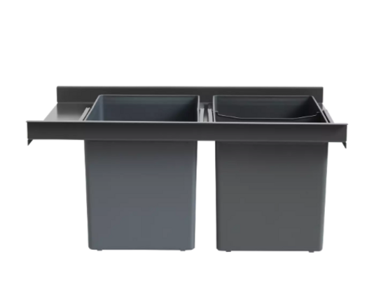 Affaldssystem Edge 40cm Mørkegrå